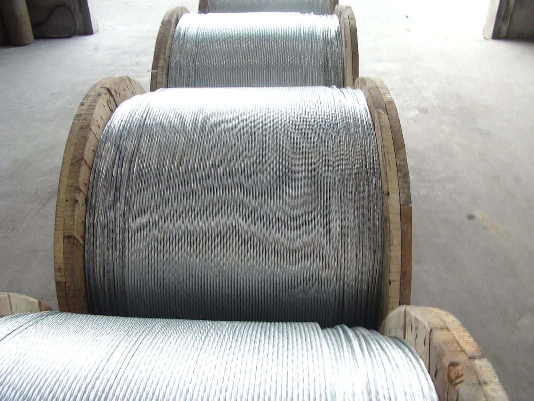 Commercial Galvanized Guy Wire , High Strength Steel Wire For High - Rise Buildings